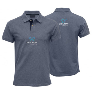 Vente en gros Unisex pour polos Dernière conception Logo personnalisé Tissu tricoté uni de haute qualité Casual Camisas grande taille pour Polo - Product Image 4