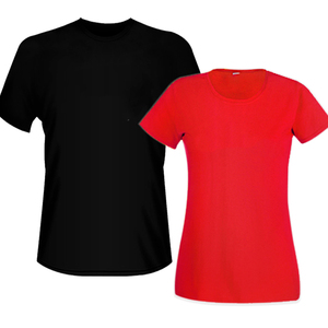 T-shirts unis personnalisés à prix abordable avec impression de logo pour hommes/femmes - Product Image 1