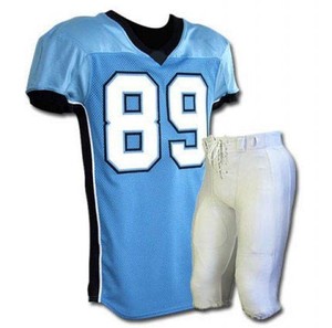 Tenue de football américain respirante, style en spandex/polyester, antibactérienne, anti-UV, unisexe, adultes - Product Image 6
