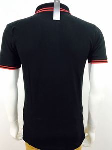 Camiseta de Manga Corta de Punto 100% Algodón, Transpirable, Talla Grande para Hombre, Estilo Formal, 220g, con Cuello de Punto Acanalado - Product Image 4
