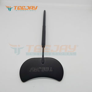 New Arrival Matte Black Powder Coated <b>Moon</b> cut Eyelash <b>Mirror</b> customized logo DHL FEDEX western union paypal - Product Image 4