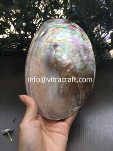 Assiette en nacre rose, Assiette en nacre, Plat à caviar - Product Image 4