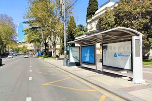 Publicité extérieure personnalisée de haute qualité LED Lightbox Kiosque Premium Aluminium Rectangle Bus Abri Nouveau métal de haute qualité - Product Image 2