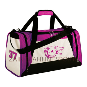 Bolsa de lona deportiva de viaje de alta calidad Nuevo diseño Tela de sublimación y poliéster personalizable con cierre de cremallera Logotipo personalizado - Product Image 4