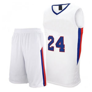 Uniforme de basket-ball personnalisé pour adultes en 100% tissu en polyester prix de gros ensembles de maillots de basket-ball imprimés en gros - Product Image 5