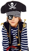 Patchs oculaires noirs en feutre, 1 œil de Pirate, pour Halloween, noël, fête à thème, 100 pièces, 48 pièces