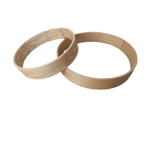 Cadre de coque en bois de frêne de 20 pouces de diamètre et 3 pouces de profondeur - Product Image 4