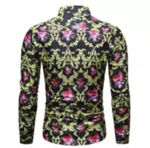 ชุดเดรสผ้าฝ้าย100% สำหรับผู้ชายชุดเดรสลายทางเป็นมิตรต่อสิ่งแวดล้อมสไตล์ใหม่พิมพ์ลาย3D ทางการคุณภาพสูงสินค้าส่งออกที่มุ่งเน้นบังคลาเทศ - Product Image 3