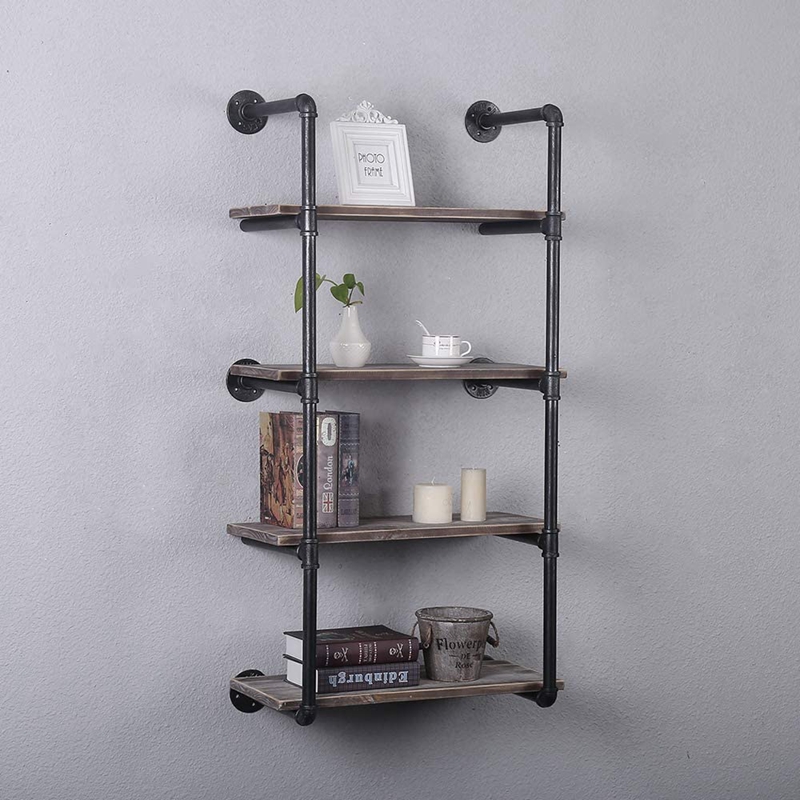 Viet Nam stainless Steel 24in 2-3 Storey Bookshelf Bedroom Living Room Stainless Steel Kitchen Storage Rack / Shelf