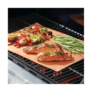 Một Điều Tốt Đẹp Phê Duyệt Dễ Dàng Làm Sạch PTFE Không Dính BBQ Grill Mat