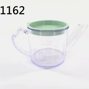 Tiện Ích Nhà Bếp Bền Bỉ Đo 2 Cup Nhựa Broth Strainer Gravy Fat Separator