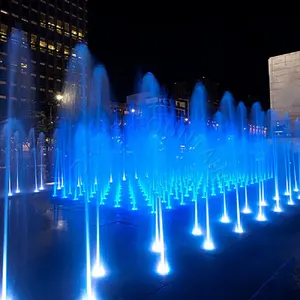 Fontaine d'eau décorative d'extérieur, Design avec musique Interactive, amusant, animé, pour le jardin