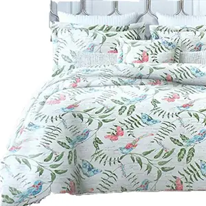 professional bedding supplier plant printed queen bed sheet sets brand