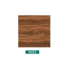 Couleur marron avec texture bois surface satinée carreaux de sol en porcelaine 40x40cm - Product Image 2