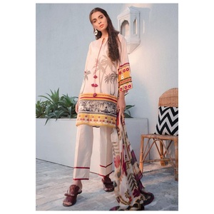 ชุดเดรส Kameez shalwar สำหรับเด็กผู้หญิงชาวปากีสถานชุดของผู้หญิงชุดเดรสลูกไม้ประดับเพชรสำหรับอินเดียฤดูร้อนฤดูหนาว - Product Image 5
