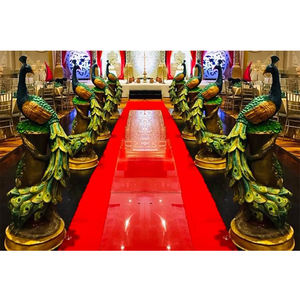 รูปปั้นนกยูงสีสันสดใสสำหรับงานแต่งงานของชาวฮินดูขนาดรูปปั้นนกยูงสำหรับงานแต่งงานรูปปั้นนกยูงสำหรับตกแต่งทางเดิน - Product Image 1