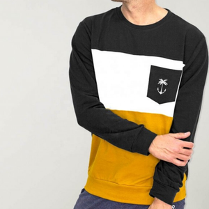 Nouvelle vente chaude mode couleur bloc sweat à capuche pour hommes drawstrin coréen - Product Image 4