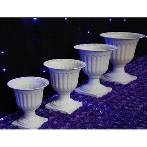 Fibre blanche De Mariage Décoratif Pots De Fleurs Mariage Pot De Fleur Décoratif Fabricant Offre Spéciale Décoration De Mariage Vases à Fleurs - Product Image 1
