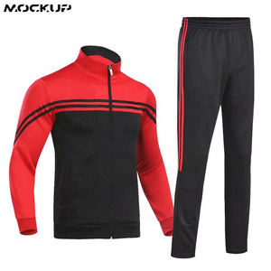 Chándal de Fútbol Ligero Personalizado con Cierre de 1/4, Conjunto de Entrenamiento OEM, Chándales de Fútbol al por Mayor para Hombre, Color Sólido - Product Image 6