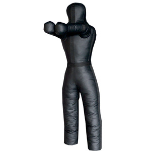 Inflatable <b>Boxing</b> <b>Dummy</b> Yellow Black Martial Arts Training Equipment Durable Grappling <b>Dummy</b> For Punching Practice Unisex - Product Image 4