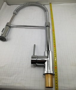 Grifo pequeño SS negro pulido de diseño moderno de alta calidad, fregadero de cocina de latón, grifos de un solo MANGO y un - Product Image 6