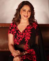 Bollyden — vêtements ace fantaisiste en SATIN, tenue de soirée fausse GEORGETTE rouge avec découpe brodée, BLOUSE BANGALORE