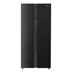 ACDG450WE don ücretsiz ev yan yana iki kapılı buzdolabı çok fonksiyonlu ev buzdolabı