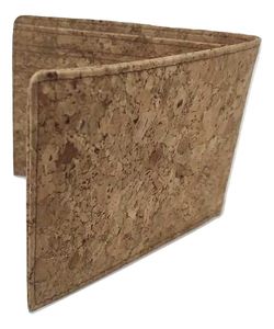 Cartera de material de corcho bohemio con cierre de cremallera RFID Característica Forro de poliéster Decoración bordada - Product Image 3