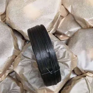 Le fil droit 14 Gauge noir recuit plat Rebar Tie Wire 14GBP pour Baling Wire Purpose - Product Image 1