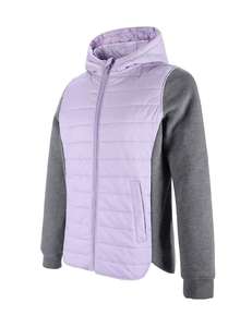 แจ็คเก็ตน้ำหนักเบาสำหรับผู้หญิง,แจ็คเก็ตมีฮู้ดคอตตอนและขนเป็ดสำหรับฤดูใบไม้ร่วงและฤดูหนาว - Product Image 5