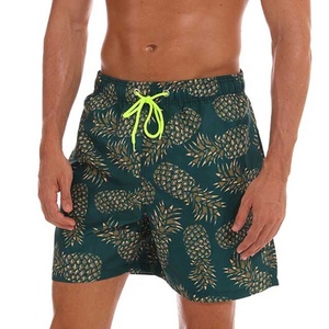 Mens Swimming Trunks Swim Shorts Board Trunks Mesh Lined Summer Beach Surfing Shorts - Product Image 4