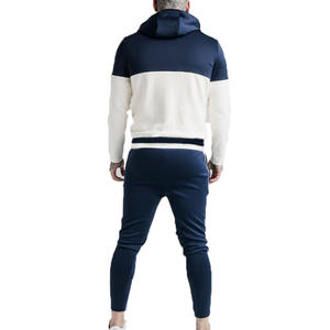 Survêtement pour homme, costume, Sweat-shirt fin, de haute qualité, fermeture éclair, coupe musculaire, avec logo personnalisé, design - Product Image 2