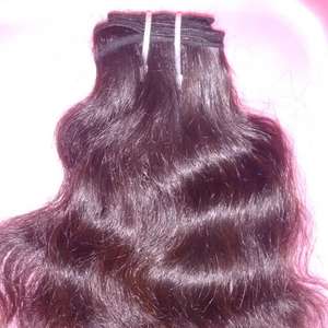 Machine double trame cheveux bruts vente chaude aspect naturel 100% non transformés 5A pas cher indien en gros Extensions de cheveux vierges - Product Image 1