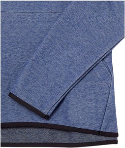 Sudadera con capucha de invierno para hombre con logotipo personalizado patrón impreso 100% algodón polar transpirable Color sólido cuello con capucha - Product Image 5