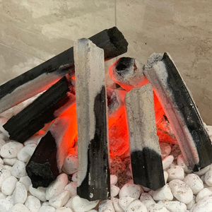 Briquette de bois dur de haute qualité Grade a Charbon actif pour barbecue Grill Pas d'odeur Pas de fumée Haute chaleur - Product Image 2