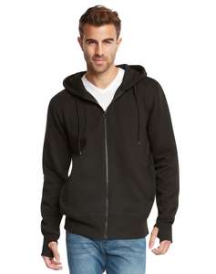 zip up custom waterproof <b>facemask</b> men's hoodies - Product Image 2