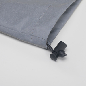 Arc-en-ciel 7 couleurs résistance à l'eau Long manteau court veste à fermeture éclair complète Velcro ajusté paquet à capuche léger respirant - Product Image 3