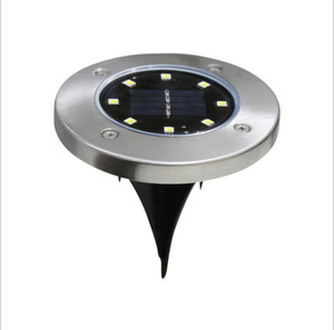 4/8/12/16 LED <strong>Solar</strong> Powered Ground <strong>Lights</strong>, Outdoor Waterproof Led <strong>Solar</strong> Path <strong>Light</strong> Garden Landscape Spike <strong>Deck</strong> <strong>Light</strong> - Product Image 4