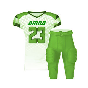 Uniforme de fútbol americano de poliéster hecho para jóvenes, ropa deportiva de buena calidad - Product Image 6