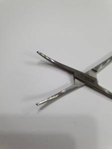 คีมหลอดเลือดแดง14ซม. คีมหลอดเลือดแดงตรงแบบโค้ง5 "สำหรับมืออาชีพ - Product Image 5