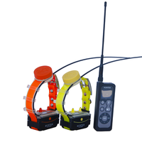 Collier GPS étanche pour chien avec fonction d'entraînement pour la chasse sans carte SIM GPS-DTR-25002-PRO pour 2 chiens