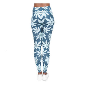 Prix usine femmes haute élastique Gym entraînement Yoga pantalon Leggings pleine longueur respirant séchage rapide Sublimation Yoga solide mi - Product Image 3