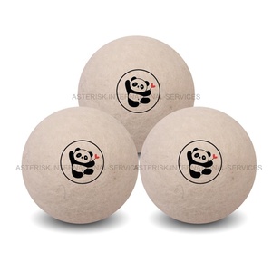 Balles de linge en feutre de Panda faits à la main, 100%, nouveau, produit de blanchisserie en feutre écologique, haute qualité - Product Image 2