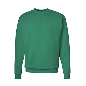 2025 colección elegante de sudaderas de cuello redondo de colores brillantes para hombres 100% algodón para camisas de manga larga de invierno - Product Image 3