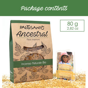 Encens en bois de bambou et d'arôme fort, poudre saint-Palo, étiquette privée, 80 gr par paquet - Product Image 2