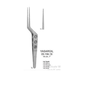 Yasargil-Pinzas con mandíbulas planas - Product Image 1
