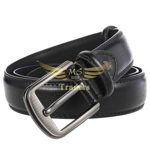 Cinturón de cuero genuino con logotipo personalizado para hombre, cinturón de cuero con hebilla de diseño personalizado de alta calidad, Casual, cómodo para uso diario - Product Image 4