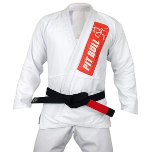 กางเกงขาสั้นสำหรับชกมวยและ MMA ผ้าคอตตอนสีฟ้า Jitsu Gi JJ ชุดกิโมโน100% พรีเมี่ยม - Product Image 5