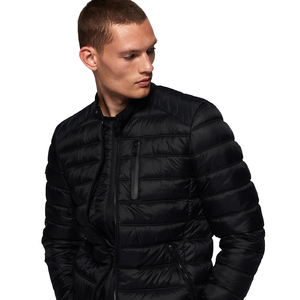 Veste d'hiver pour homme personnalisée, respirante, coupe-vent, imperméable, doudoune à capuche, style décontracté, fermeture éclair, grande taille, réversible, lavée - Product Image 4