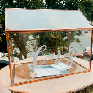 Customized <b>Glass</b> Photo <b>Box</b> Jewelry <b>Box</b>, Display Case, Photo Print <b>Box</b> - Product Image 1